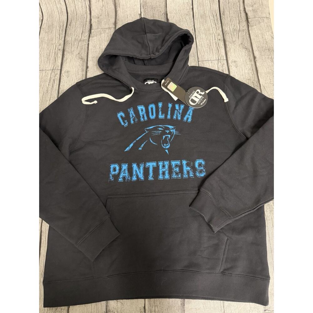 NWT Men’s Darius Rucker X Fanatics Carolina Panthers Sweatshirt Hoodie XL Black